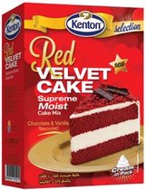 Kenton - Red velvet cake - supreme moist cake mix - 3 x 580 gram