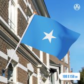 vlag Somalië 100x150cm - Spunpoly