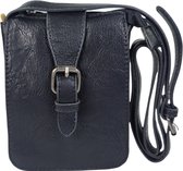 Crossbody - telefoontas 100% vegan Mandoline zwart