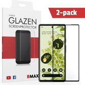 2-pack BMAX Google Pixel 6 Screenprotector - Full Cover - Gehard glas - Google screenprotectors - Telefoonaccessoires - Telefonie & Accessoires - Beschermglas - Glas screenprotecto