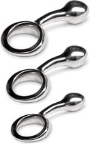 Mr.Steel - Sturm Prostate Plug - S/Steel- Length 4.50 x 2.5 Insertable x 1.25 widest