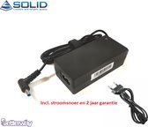 Solid Premium - 65W - Laptop AC Adapter incl. stroomsnoer - Geschikt voor HP laptops met blue jack (smartpin) 4.5x3.0mm aansluiting.