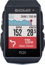 Sigma ROX 11.1 EVO GPS Fietscomputer - Wit - Incl. standaard stuurhouder + USB-C oplaadkabel