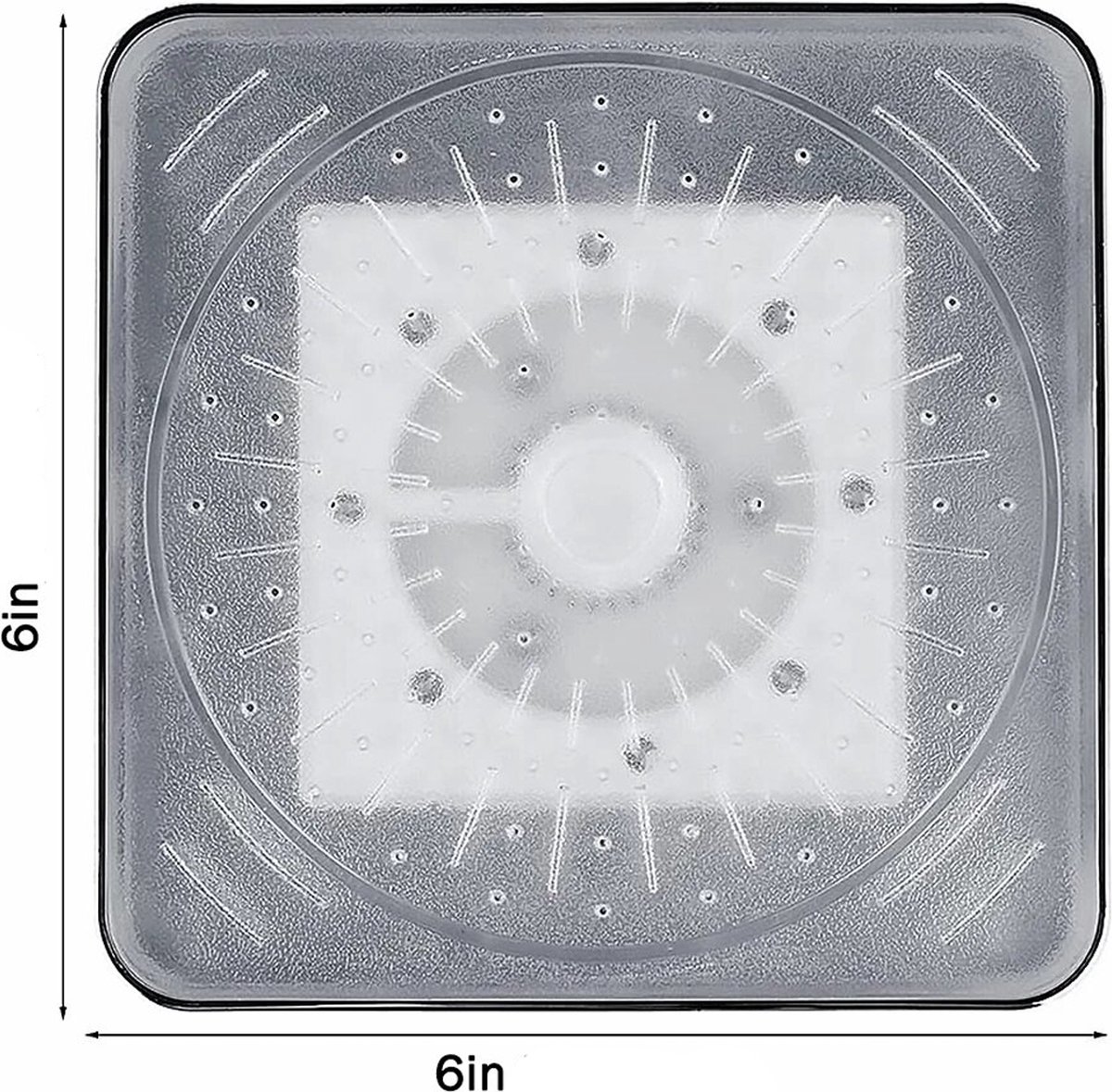 thumbnail: Aqua Elegante Waterval Douchekop - 9 Inch Grote Regen Douchekop, Met Verlengarm & Kogelconnector - Olie-gewreven Brons