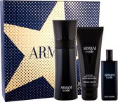 Armani - Code For Men Set Eau de toilette 75 Ml + Eau de toilette 15 Ml + Shower Gel 75 Ml