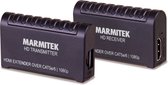 Marmitek Megaview 63 HDMI Extender 1 X CAT5, 40mtr FHD PoC - HDMI Verlenger tot 40 Meter - Full HD