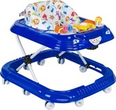 Hibaby Inklapbare Loopstoel Met Speelset – Blauw