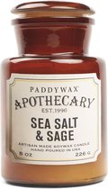 Gentlemens Hardware Geurkaars – Sea Salt & Sage – Geurkaars in Glazen Apothekerspot