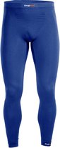 Knapman Zoned Compression Long Pants 25% Royal Blue | Lange Compressiebroek - Compressie Leggings voor Heren | Maat S