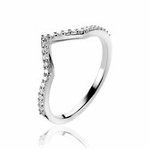 ZINZI ring ZIR1149Z - Zilver 925 - Zirkonia