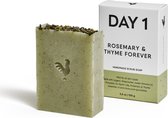 DAY 1 Scrub Soap Bar - Rosemary & Thyme forever