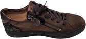Hassia dames sneakers bruin Suède maat 7