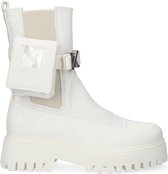 Bronx Groov-y 47348 Chelsea boots - Enkellaarsjes - Dames - Wit - Maat 36