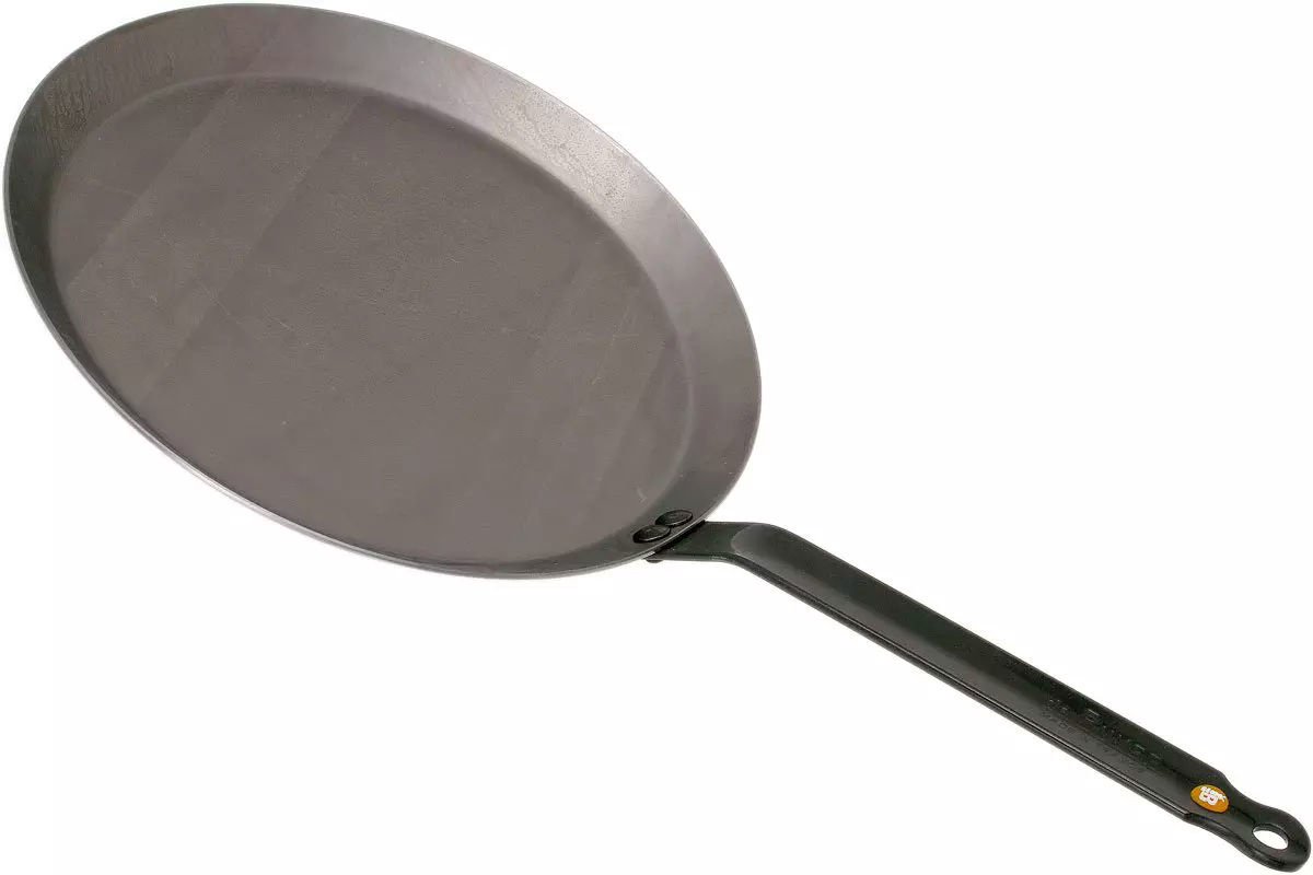 DE BUYER crêpe pan MINERAL B ELEMENT 30 cm iron pancake pan