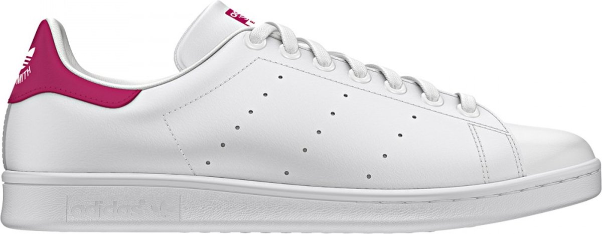 adidas Stan Smith Sneakers - White/Bold Pink - Maat 36 | bol.com