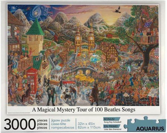 Aquarius The Office Puzzle (3000 Piece Jigsaw Puzzle) - Officieel gelicentieerd The Office Merchandise & Collectibles - Glansvrij - Precisie Fit - 32 x 45 Inch