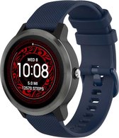 Shop4 - Bandje voor Garmin Venu Sq Bandje (Ook Music Edition) - Bandje voor Garmin Venu Sq 2 Bandje (ook Music Edition) - Siliconen Blauw