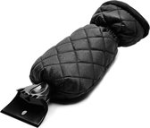 Professionele ijskrabber premium ijskrabberhandschoen topefficiëntie gecombineerd met comfort (zwart)