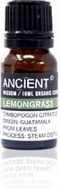 Biologische Etherische Olie Citroengras - 10ml - Essentiële Oliën Aromatherapie