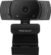 Macally MZOOMCAM Full HD 1080P webcam met microfoon voor Mac en PC computer - Ideaal voor Teams, Zoom, Skype, Face Time