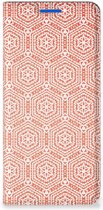 Smartphone Hoesje OPPO Reno6 5G Mobiel Hoesje Pattern Orange