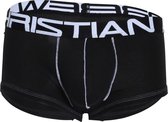 Andrew Christian FlashLift Boxer w/ Show-It Zwart - MAAT M - Heren Ondergoed - Boxershort voor Man - Mannen Boxershort