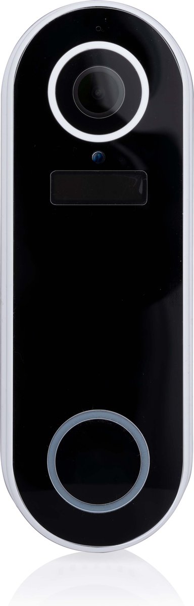 alpina Smart Home Draadloze Video-Deurbel met Camera en Wifi - Full HD - Intercom - Werkt op Interne Oplaadbare Batterijen - Nachtzicht - Bewegingssensor - IP65 - Wit – foto 4