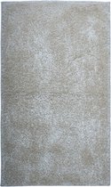 Badmat Ultraluxe Taupe - Extra Grote Badkamermat Hoogpolig 60x100 cm - Antislip - Absorberend - Superzacht - 2 Persoons Groot