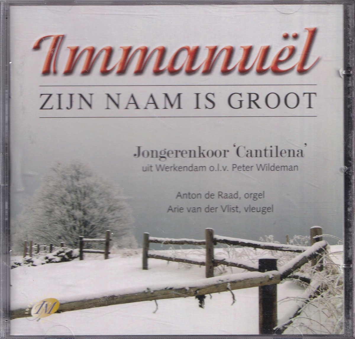 Immanuël Zijn Naam is groot - Jongerenkoor Cantilena Werkendam o.l.v. Peter Wildeman