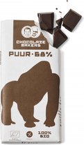 Chocolatemakers Gorilla bar 68% puur 85 gram (doos van 10 repen)