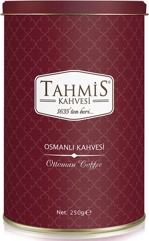 Tahmis Koffie - Ottoman Turkse Koffie - 250 Gr