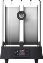 Dakta® Dubbele Filamentdroger | 100 W | 3D Printer | Droogmachine | Filament Droger | Droogbox | Transparant | <70 graden | Zwart