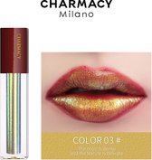 Charmacy Super Metallic Lippenstift Vloeibaar # 03 Gouden Groen