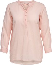 ONLY CARMAKOMA CANTA LS TUNIC PEACH