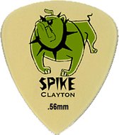 Clayton Spike standaard plectrums 6-pack 0.56 mm