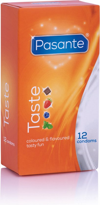 Pasante Taste Condooms - 12 Stuks