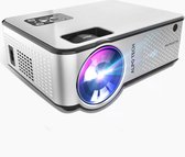 Smart Beamer – 4K Ondersteuning – Android – Bluetooth – Wifi – Projector – Verbinden met telefoon - Zwart