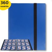 Pokemon Verzamelmap - Pokemon map voor kaarten - Pokemon kaarten map - Verzamelmap Pokemon - 360 kaarten - A4 formaat - Blauw