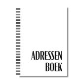 less is Moore | Adressenboek | A5-formaat | alfabetische volgorde
