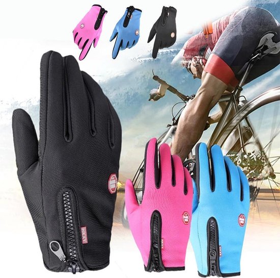 Gants d'hiver de Luxe avec pointe tactile Gloves - Medium de Gants de  cyclisme à écran... | bol.com