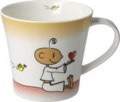 Goebel - Der kleine Yogi | Koffie / Thee Mok Du bist mein Liebling | Beker - porselein - 350ml