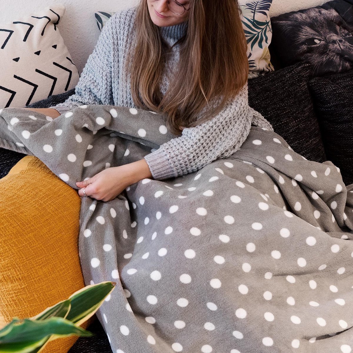 Afbeelding 2 van Navaris XXL warmtedeken voor 2 personen (EAN: 4057665379596)