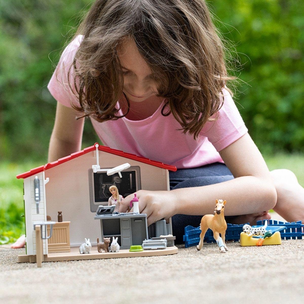 schleich FARM WORLD Speelfigurenset - Dierenarts Praktijk en Huisdieren - Kinderspeelgoed - vanaf 5 jaar - 27 Onderdelen - 42502 — afbeelding 5