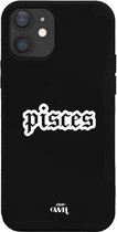 iPhone 12 Pro Max Case - Pisces Black - iPhone Zodiac Case