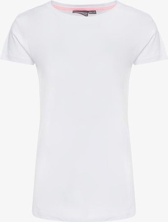 T-shirt basique fille TwoDay blanc - Wit - Taille 158/164