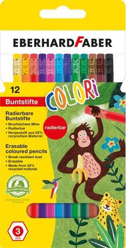 Eberhard Faber Jumbo Pastel Boya Kalemi 6 Renk 8 Mm. Mine Fiyatları, Özellikleri