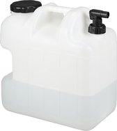 Relaxdays Jerrycan met kraan - waterjerrycan - schroefdeksel - handvat - camping watertank - 25 Liter