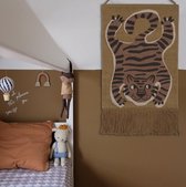 Studio Loco Leopard Geweven Wandkleed 70 X 50CM - Leuks & Zo