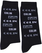 Naamsokken - Colin - Naam verweven in sokken - Maat 41-46
