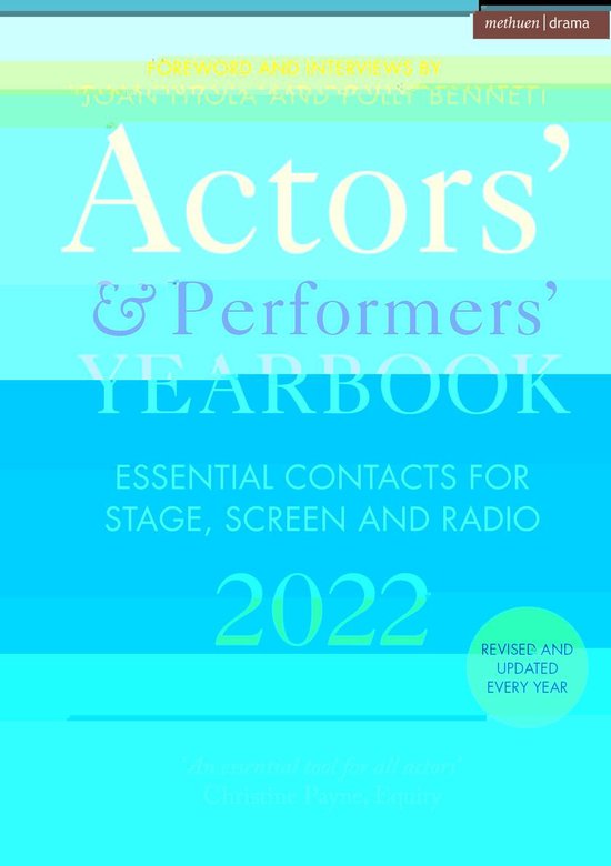 Actors' and Performers' Yearbook 2022 (ebook) 9781350235656 Boeken